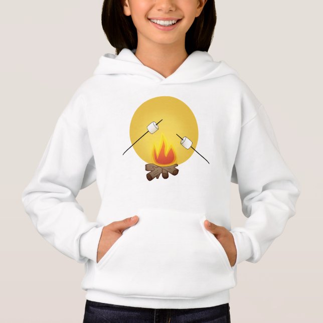 Rostmarmelad över Campfire T Shirt (Framsida)