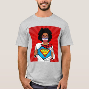 Röstning Ansikte Mask LWV Toppen Väljare T Shirt