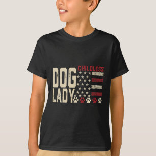 Röstning i Dam 2024 USA Flagga Democratic Pr T Shirt