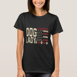 Röstning i Dam 2024 USA Flagga Democratic Pr T Shirt