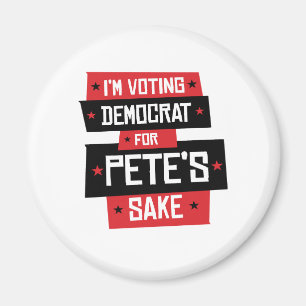 Röstningdemokrat för Petes Sake Magnet