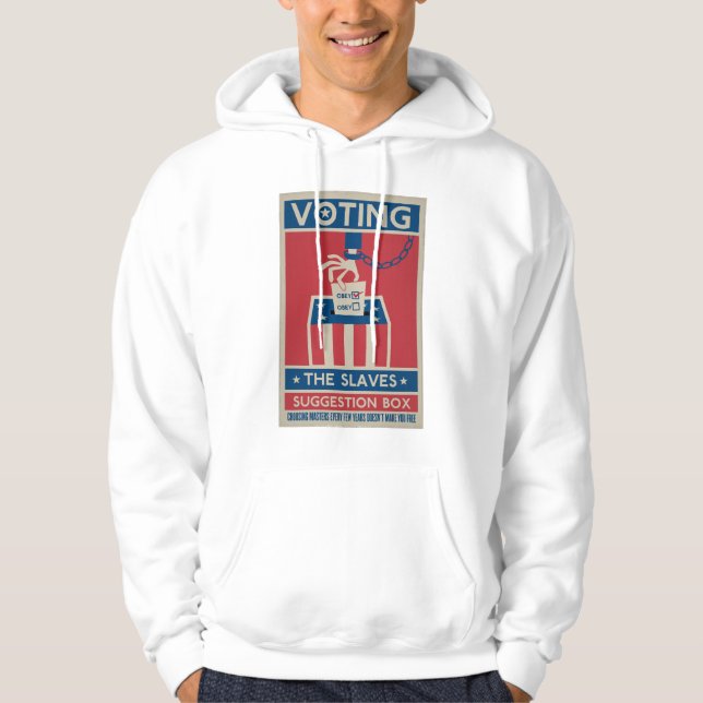 Röstningskjorta Sweatshirt (Framsida)