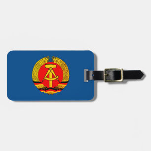 Rostock, DDR, Rostock, kommunistisk Öster Tyskland Bagagebricka