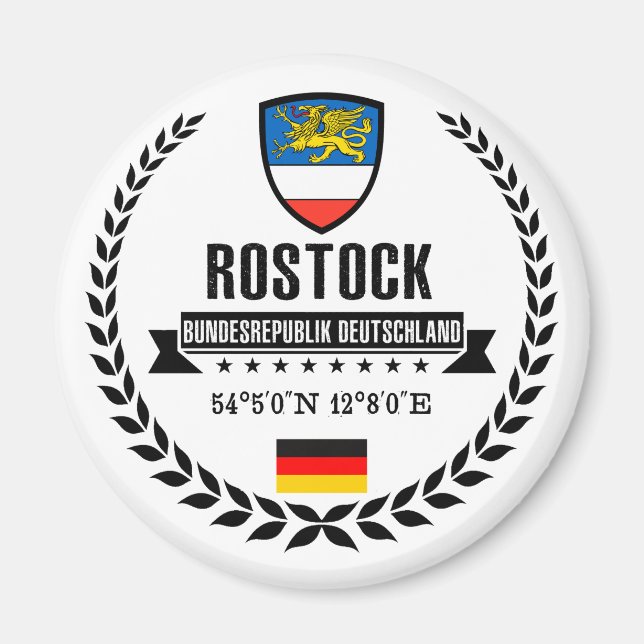 Rostock Magnet (Framsidan)