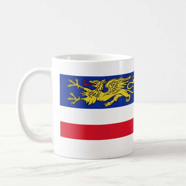 Rostock Tyskland Kaffemugg (Vänster)