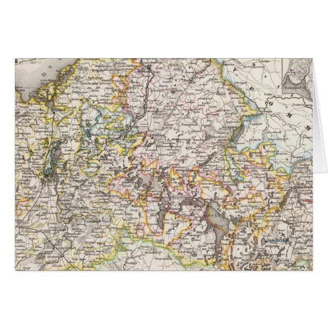 Rostock Tysklandare Hälsningskort (Framsidan Horizontal)