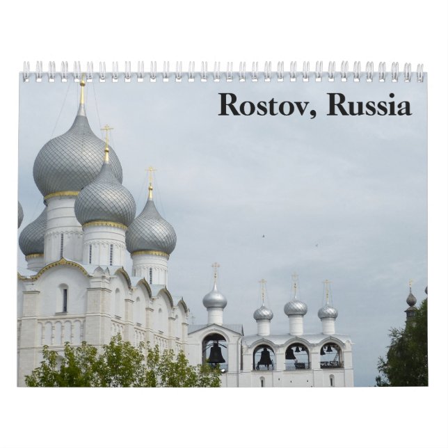 Rostov, Ryssland 2025 Kalender (Omslag)