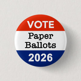 Röstpapper Ballotger 2026 Mid-termval Pappersmugg Knapp