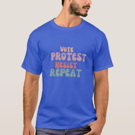 Röstprotesten - upprepa t shirt