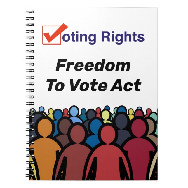 Rösträtt för Höger Rösträtt Anteckningsbok (Framsidan)