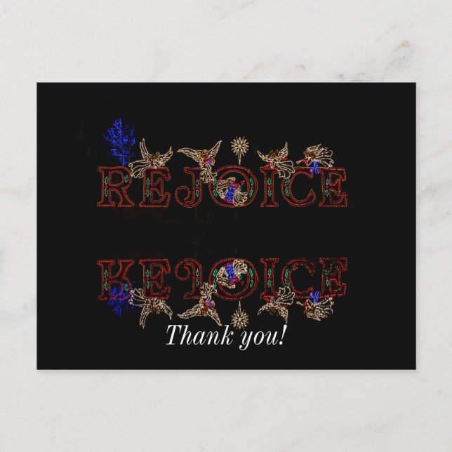 Röstreflektioner Vykort (Framsida)