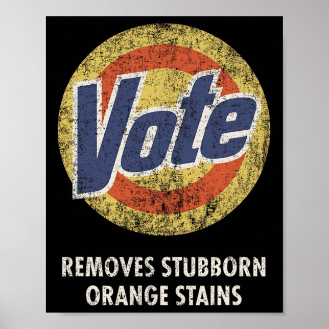 Röstrengöringsmedel - funn Vintage Poster (Framsidan)