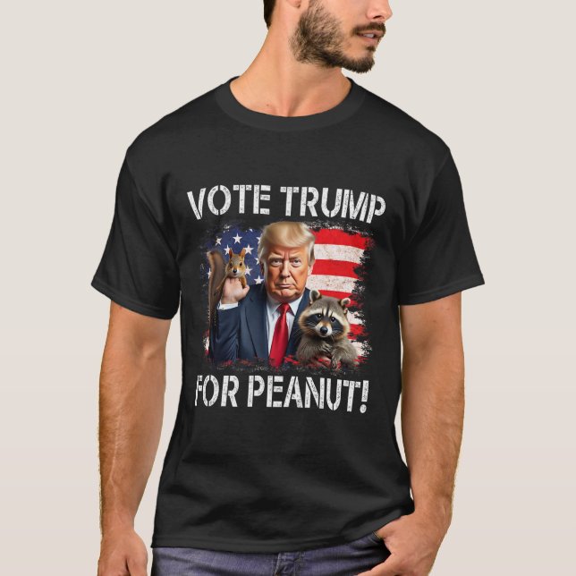 Röstrumpa för jordnöt 2 t shirt (Framsida)
