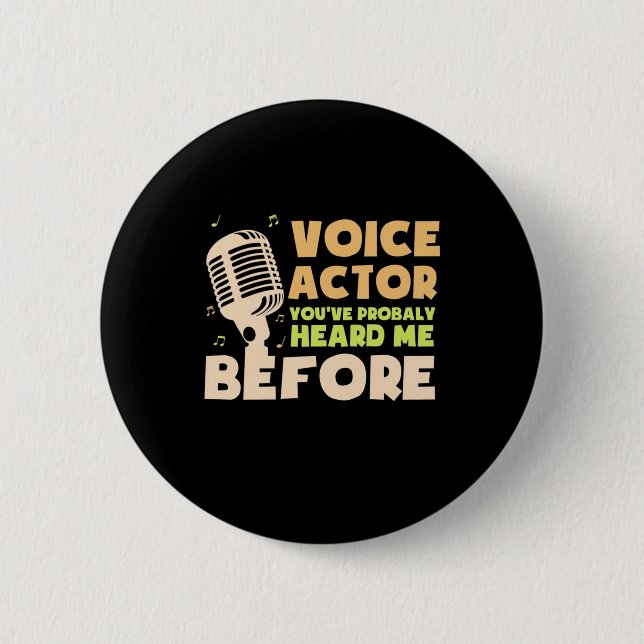 Röstskådespelare Knapp (Framsida)
