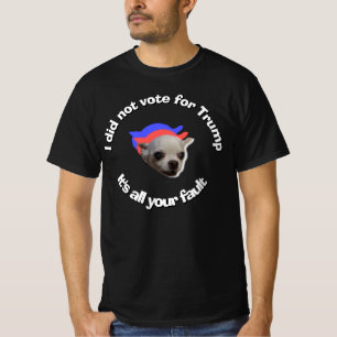 Röstskjorta Vittext T Shirt