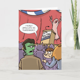 Röstspecifikation | Politisk Halloween Kort