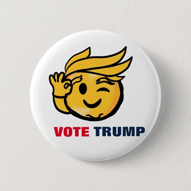 RÖSTTRUMP KNAPP (Framsida)
