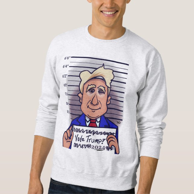 Rösttrump Manars Sweatshirt (Framsida)