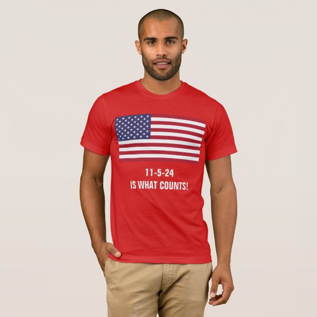 RÖSTTRUMP T SHIRT (Hel framsida)