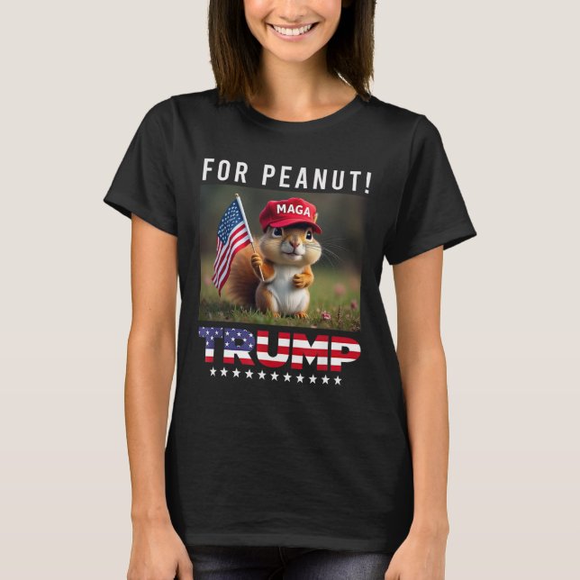 Rösttrumpen för jordnöt 2024 t shirt (Framsida)