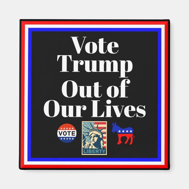 Rösttrumpet ut ur vår livs magnet (Framsidan)