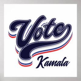 Rösttypografi - val poster