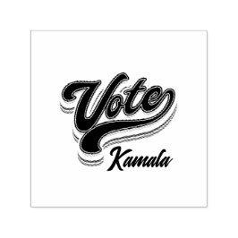 Rösttypografi - val självfärgande stämpel