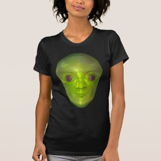 Roswell 3D främmande Head utomjordiska kvinna Dar Tee