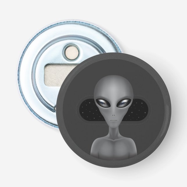 Roswell Alien Flasköppnare (Framsidan)