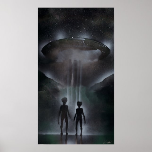 Roswell Alien Poster (Framsidan)