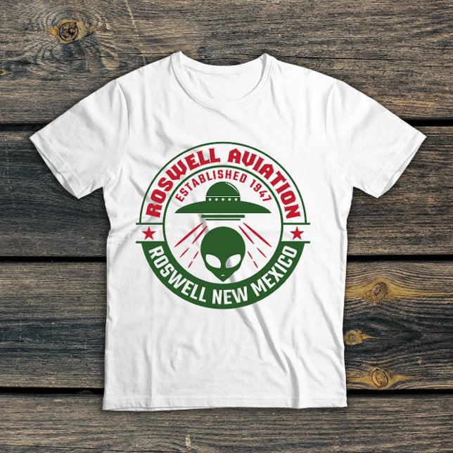 Roswell Aviation, inrättad 1947 T Shirt (Skapare uppladdad)