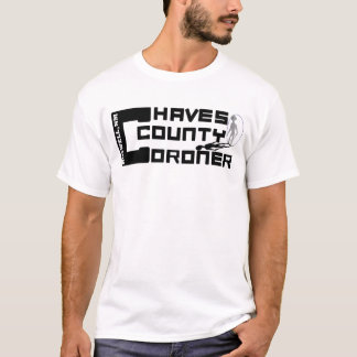 Roswell coroner w/Logo på baksida Tee