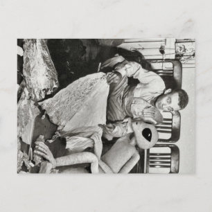 Roswell Crash Vykort