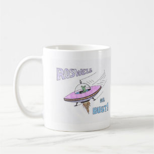 ROSWELL eller BUST! Mugg
