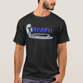 Roswell Hallucination i blått T Shirt