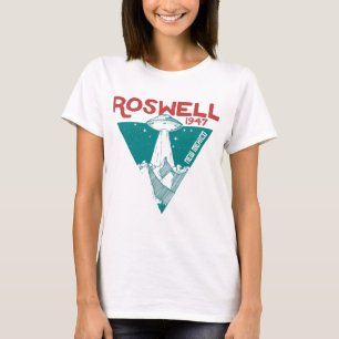 Roswell incident new mexico 1947 utomjordingar kra t shirt