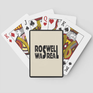 Roswell-kraschen av utomjordiskt rymdskepp var ver casinokort