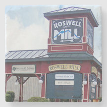 Roswell Mill Sign, Roswell Georgia