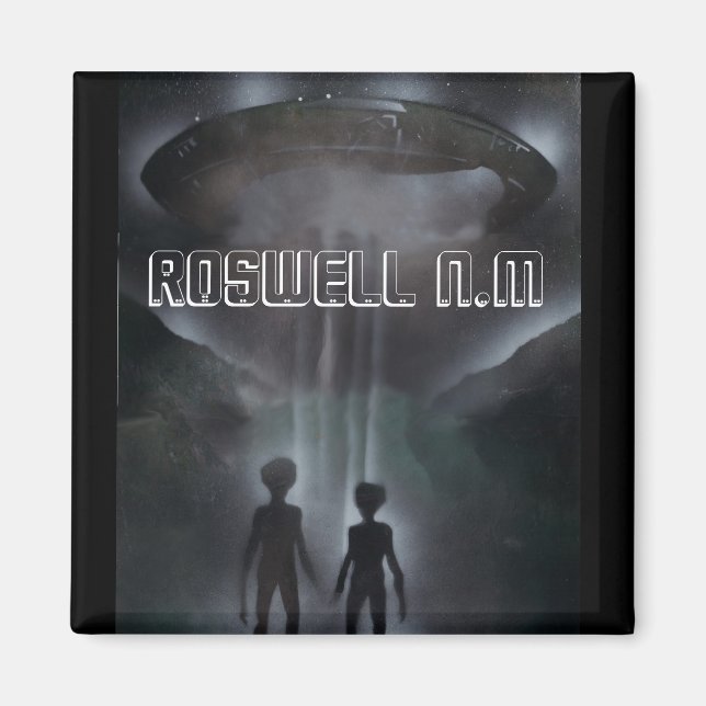 Roswell N.M. Magnet (Framsidan)