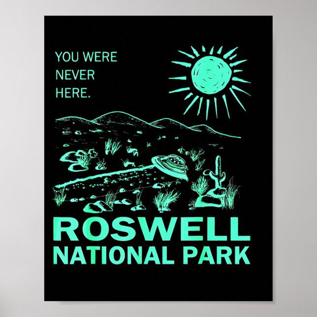 Roswell National Park New Mexico  Poster (Framsidan)