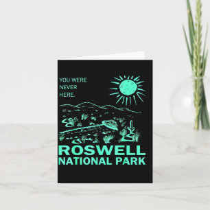 Roswell Nationalpark New Mexico Kort