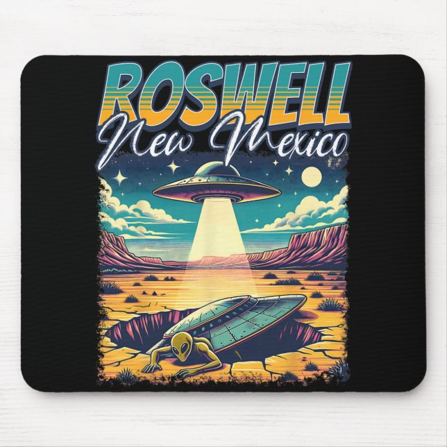 Roswell New Mexico 1947 Alien Abduction Ufo Crash  Musmatta (Framsidan)