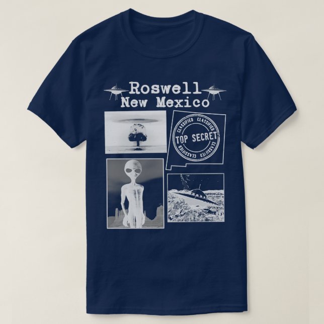 Roswell New mexico 1 T Shirt (Design framsida)