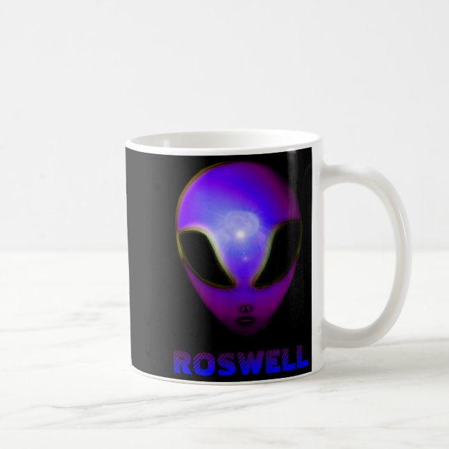 Roswell New Mexico Alien  Kaffemugg (Höger)