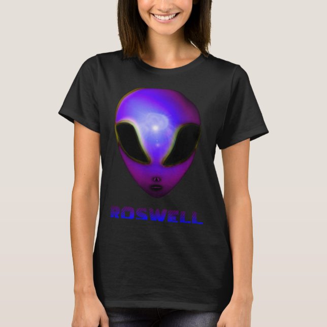 Roswell New Mexico Alien  T Shirt (Framsida)
