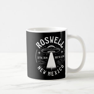 Roswell New Mexico Alien Ufo Område 51 Kaffemugg