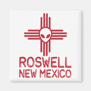 Roswell New mexico Magnet