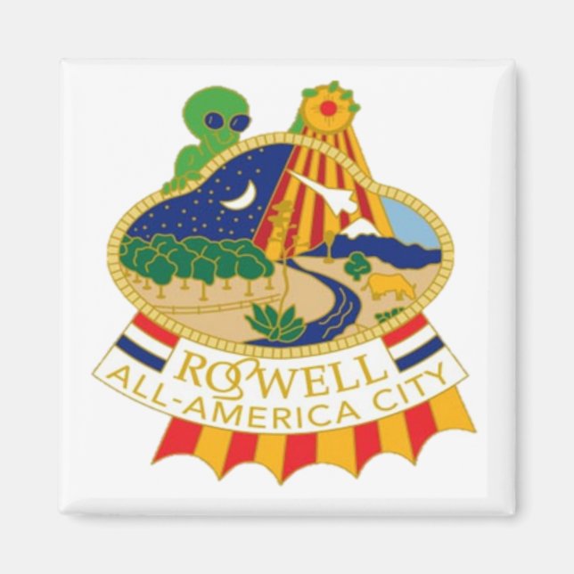 Roswell New mexico Magnet (Framsidan)