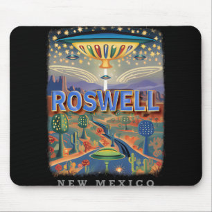 Roswell New Mexico Nm Utomjordiskt Möte S Musmatta