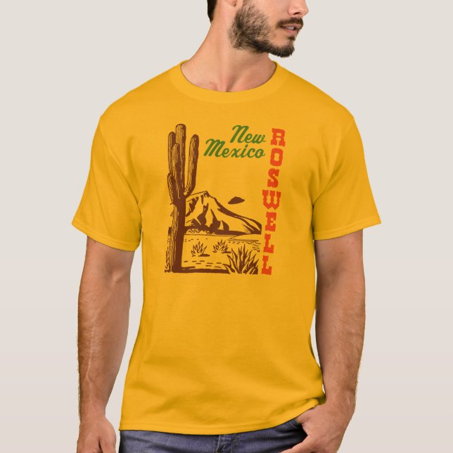 Roswell New mexico T-shirt (Framsida)